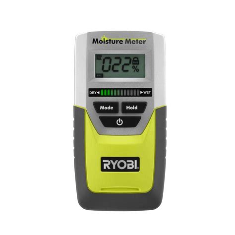 youtube how to use a ryobi moisture meter|home depot digital moisture meter.